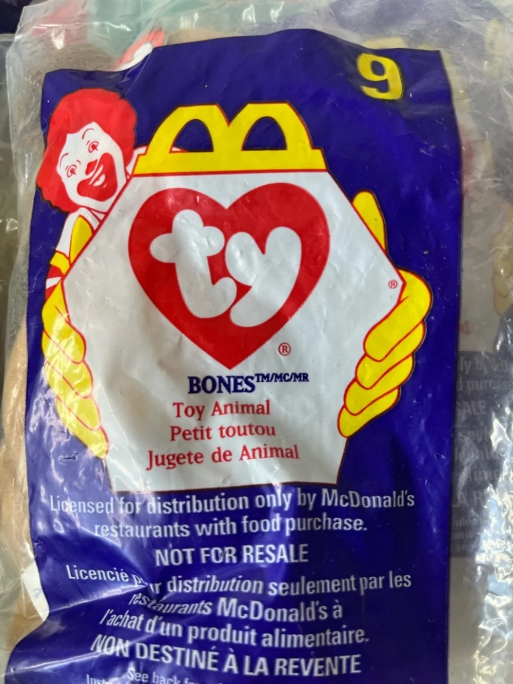 Ty Beanie Babies McDonald's Collectible Plush 1998